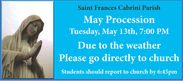 May Procession Webpage Banner RAIN