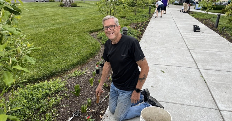 Annual Flower Planting Saint Frances Cabrini Catholic Community