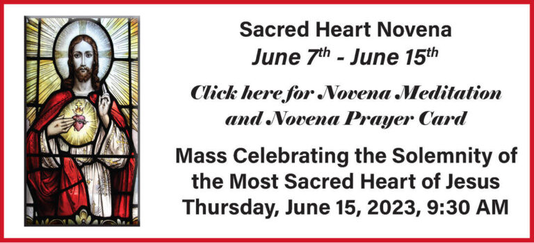 Sacred Heart Novena 2023
