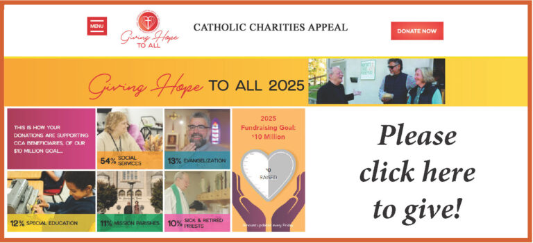 Donate to Catholic Charities Appeal 2025