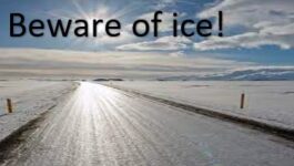 BEWARE OF ICE!