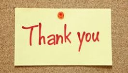 40th Anniversary Thank You from Monsignor