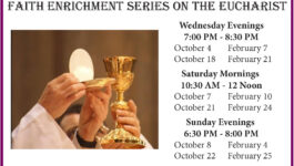 Register for the Faith Enrichment Series